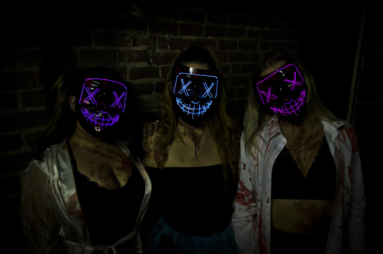 THE PURGE: DANAE, SABATINA, COURTNEY
(Santoro's - Peabody, MA - 11/01/2020)